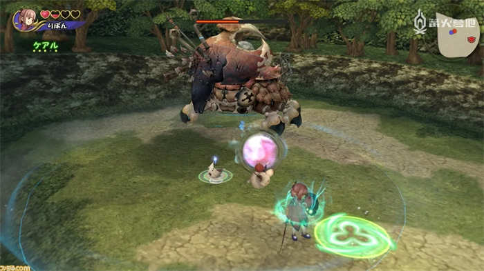 最初的迷宫 River Belle 街道的特产 Boss 「Giant Club」。带减速效果的泡泡攻击和雷.jpg